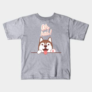 Oh Hai! Dog Kids T-Shirt